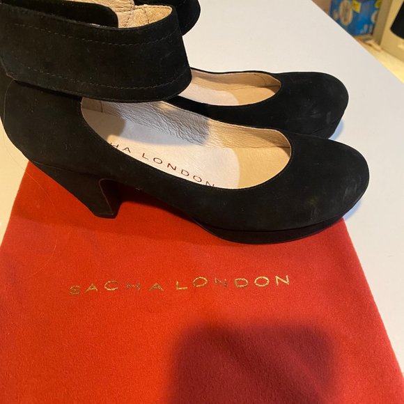 Sasha London Suede Pumps - New Without Tags - Picture 6 of 9